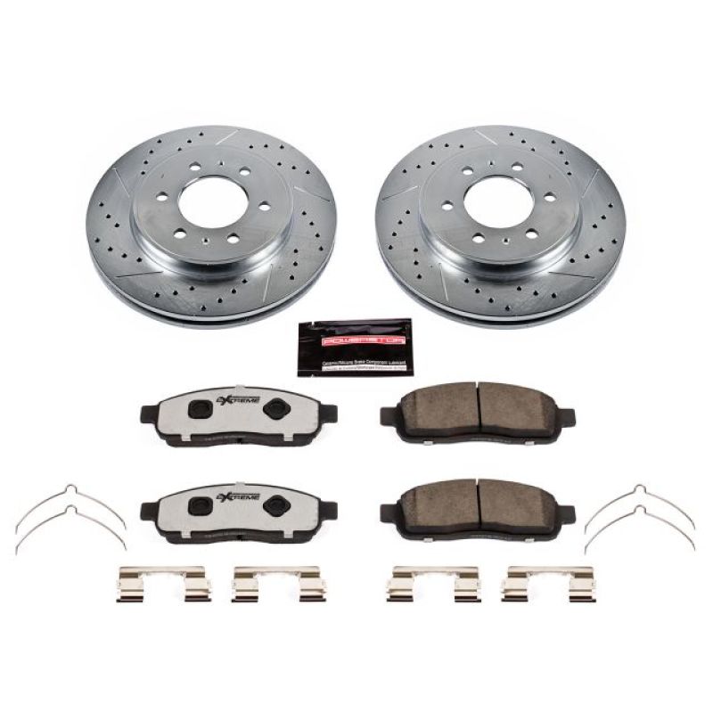 PSB Z36 Truck & Tow Kit - Power Stop 2009 Ford F-150 Front Z36 Truck & Tow Brake Kit
