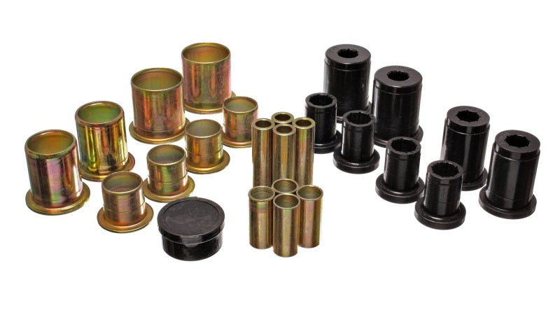 ES Cntrl Arm Bushings - Black - Energy Suspension 65-70 Oldsmobile Black Front End Control Arm Bushing