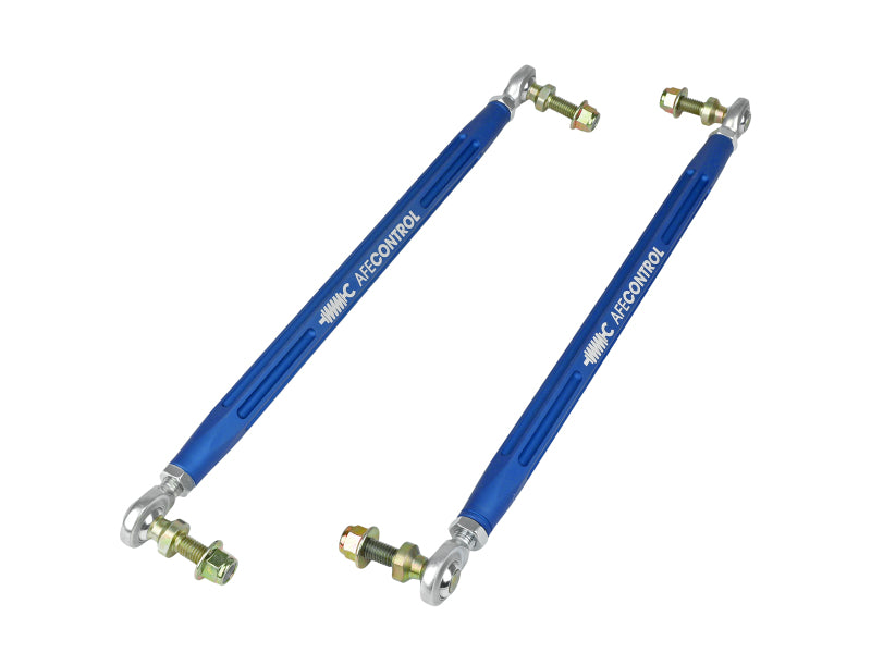 AFE Sway Bar End Links - aFe Control 20-21 Toyota Supra 3.0L Front Adjustable End Links