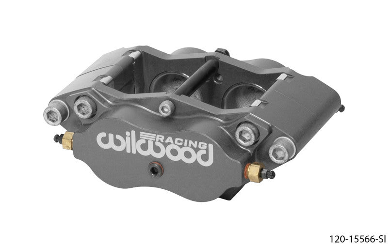 WIL Dynalite Caliper - Wilwood Caliper-Billet Narrow Dynalite 4.75in Radial Mount 1.62in Pistons 1.00in Disc