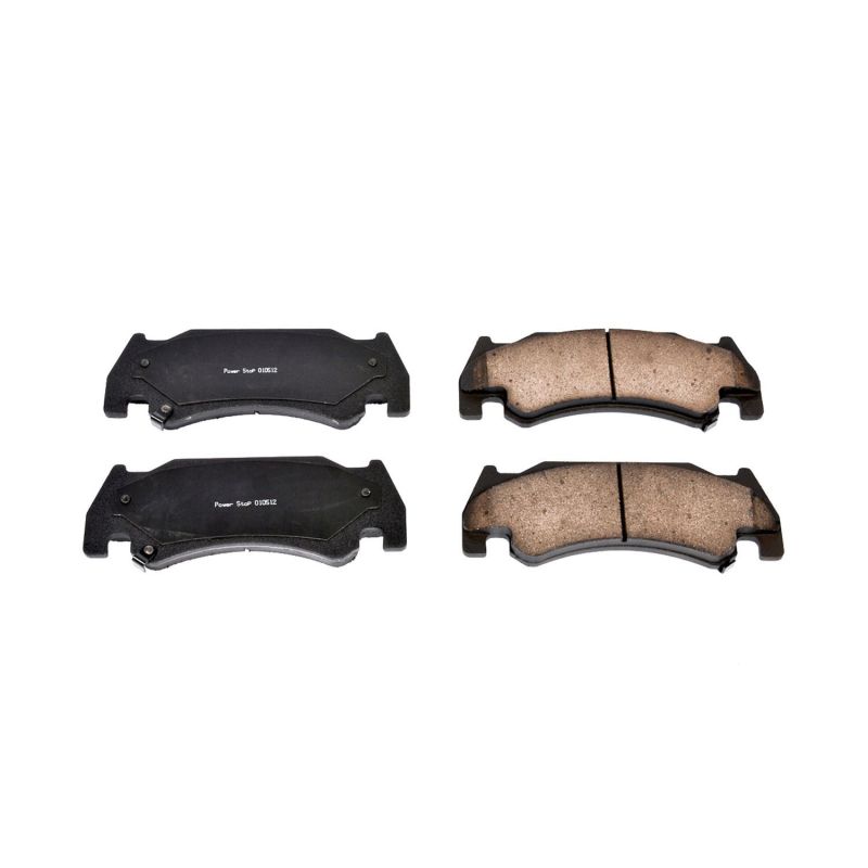 PSB Z16 Evolution Brake Pads - Power Stop 2005 Dodge Ram 1500 Front Z16 Evolution Ceramic Brake Pads