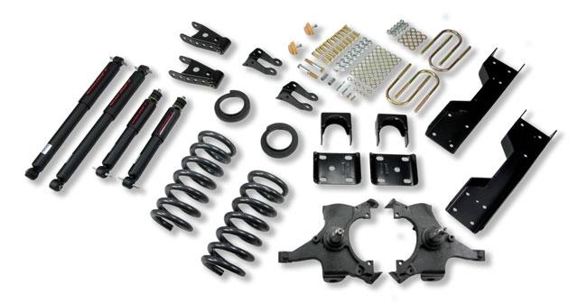 BT Lowering Kit w ND2 Shocks - Belltech LOWERING KIT WITH ND2 SHOCKS