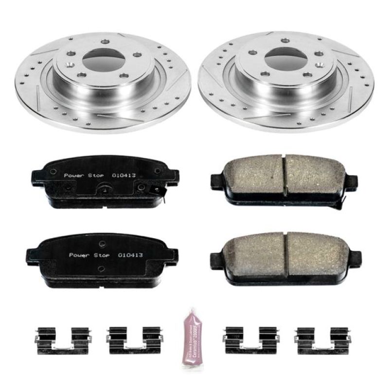 PSB Z23 Evolution Kit - Power Stop 16-18 Buick Cascada Rear Z23 Evolution Sport Brake Kit