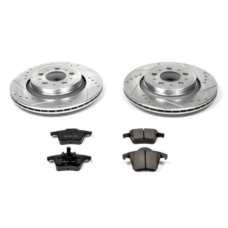 PSB Z23 Evolution Kit - Power Stop 03-14 Volvo XC90 Rear Z23 Evolution Sport Brake Kit