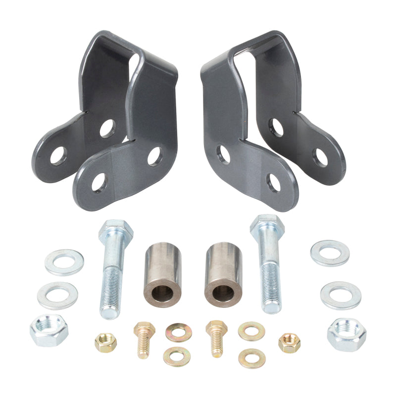 SYN Shock Mounts - Synergy Jeep JT Rear Lower Shock Relocation Brackets