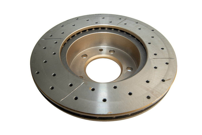 DBA Street Slot&Drill Rotors - DBA 86-92 Mazda RX-7 (5 Lug Models) Front Street Series Drilled & Slotted Rotor