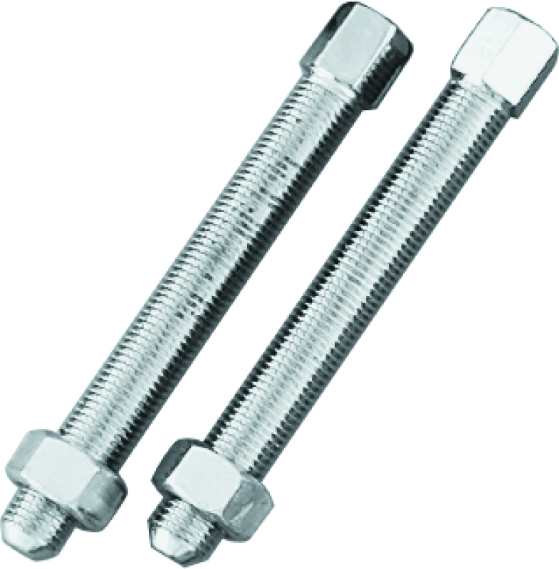 BKC Axle Adjusters - Bikers Choice 37-72 Big Twin Chrome Axle Adjusters Replaces H-D 41576-36 Pr
