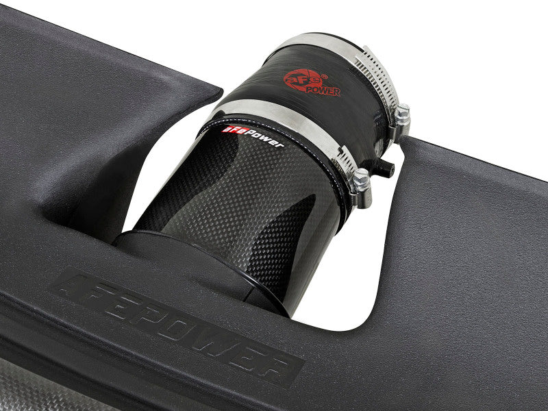 AFE Black Series Stage-2 Carbon Fiber Cold Air Intakes - aFe Black Series Cold Air Intake 12-15 Porsche Carrera/Carrera S 3.4L/3.8L