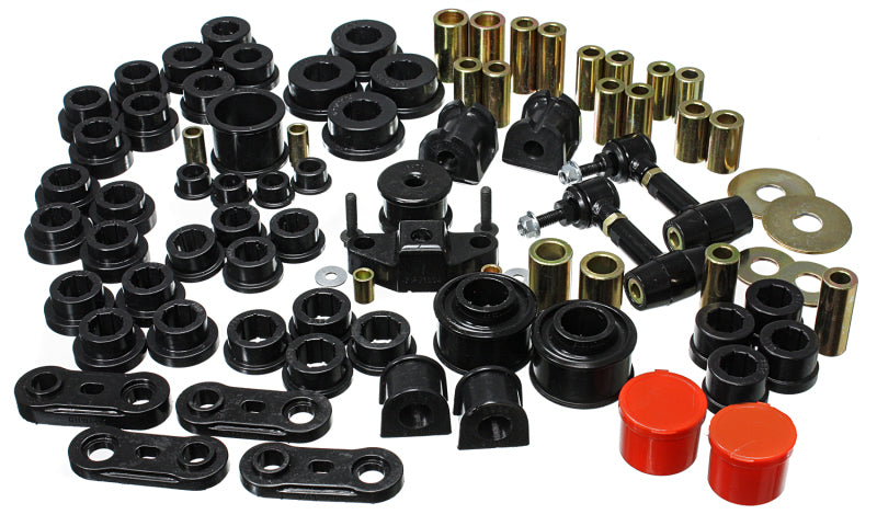 ES Hyper-Flex Sets - Black - Energy Suspension 08-12 Subaru Impreza WRX Black Hyper-Flex Master Bushing Set