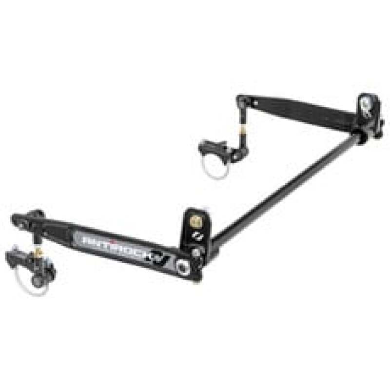 ROK Antirock Sway Bars - RockJock 2021+ Ford Bronco Antirock Sway Bar Kit - Bolt-On / Forged Arms