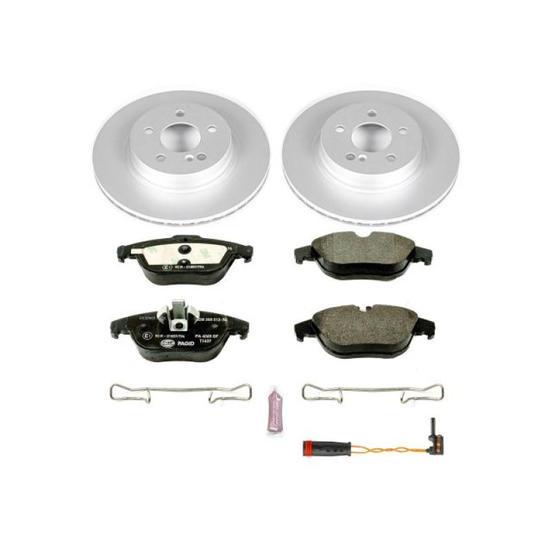 PSB Euro-Stop Kit - Power Stop 12-15 Mercedes-Benz C250 Rear Euro-Stop Brake Kit