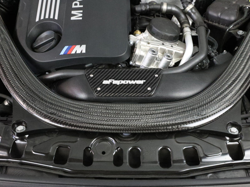 AFE Air Intake Components - aFe Magnum FORCE Stage-2 Intake Carbon Fiber Trim Piece Fits Intakes 54-76305 Or 54-13032R