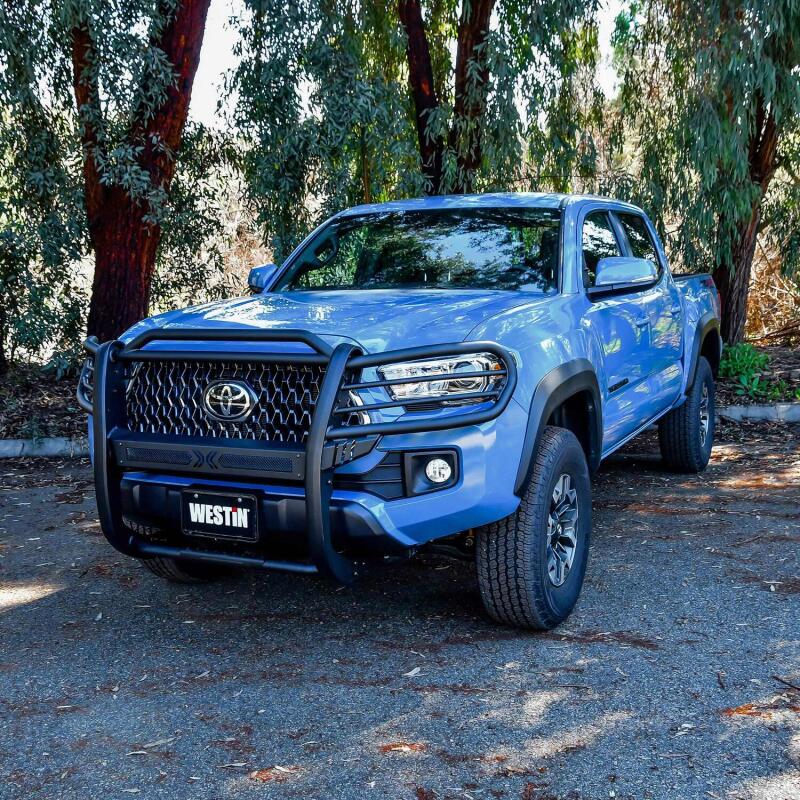WES Sportsman Grille Guards - Westin 16-21 Toyota Tacoma Sportsman X Grille Guard - Tex. Blk