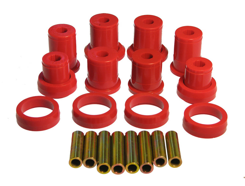 PRO Control Arm Bushings - Red - Prothane 84-86 Ford Mustang Rear Control Arm Bushings - Red