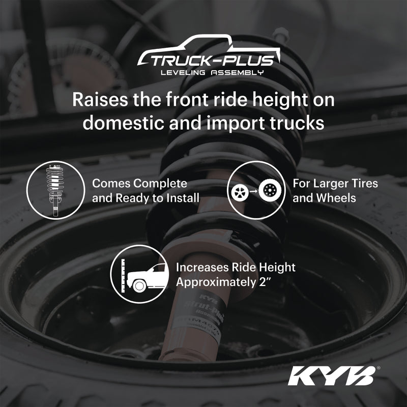 KYB Shocks & Struts Truck Plus - KYB Strut Plus Front Truck-Plus Leveling Assembly 15-18 Chevrolet Suburban 1500 4WD