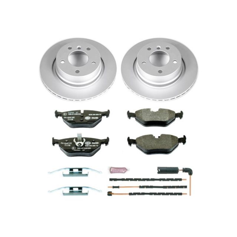 PSB Euro-Stop Kit - Power Stop 03-08 BMW Z4 Rear Euro-Stop Brake Kit