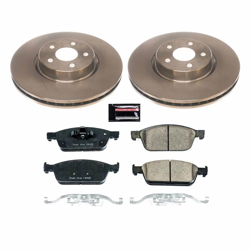 PSB Autospecialty Kit - Power Stop 18-19 Ford Transit Connect Front Autospecialty Brake Kit