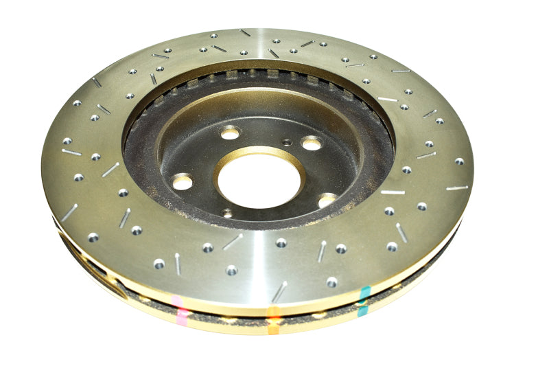 DBA 4000 Slot&Drill Rotors - DBA 13-19 Lexus ES300h Front 4000 Series Drilled & Slotted Rotor
