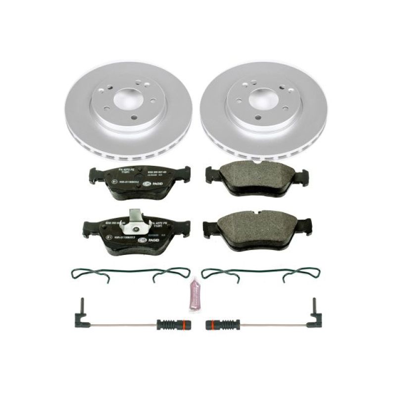 PSB Euro-Stop Kit - Power Stop 99-00 Mercedes-Benz C230 Front Euro-Stop Brake Kit
