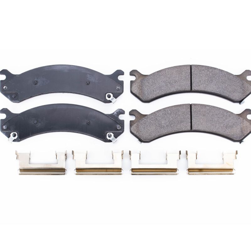 PSB Z17 Evolution Brake Pads - Power Stop 00-05 Cadillac DeVille Front Z17 Evolution Ceramic Brake Pads w/Hardware