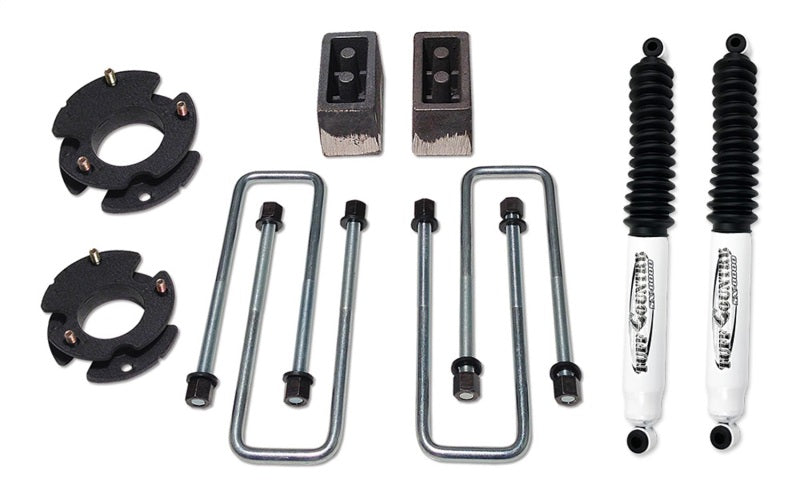 TUF Lift Kits - Tuff Country 09-22 Ford F-150 4x4 & 2wd 2in Lift Kit (w/Rear Lift Blocks SX8000 Shocks)