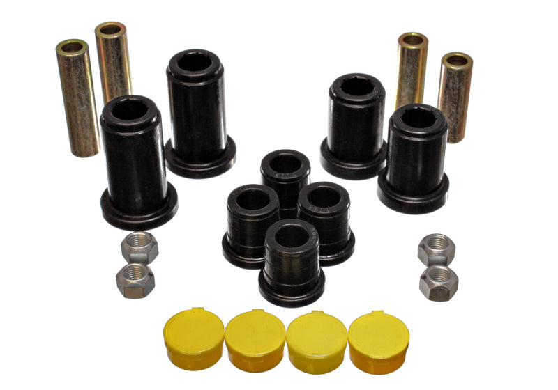 ES Cntrl Arm Bushings - Black - Energy Suspension 98-99 Tahoe/Yukon/Denali / 98-95 K5 Blazer 4WD Black Front End C/A Bushing Set