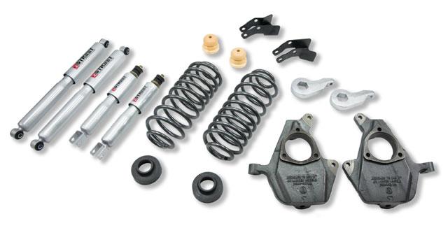 BT Lower Kit w SP Shocks - Belltech LOWERING KIT WITH SP SHOCKS