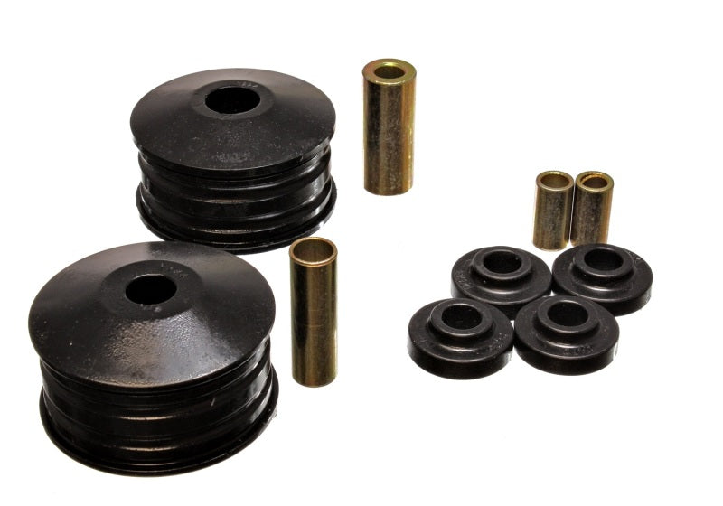 ES Motor Mounts - Black - Energy Suspension 06-07 Mitsubishi Eclipse FWD Black Motor Mount Replacement Bushings for V6 (2 tour