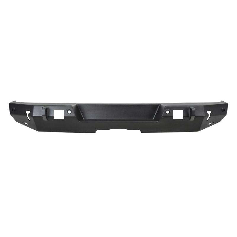 WES WJ2 Bumpers - Westin 18-19 Jeep Wrangler JL WJ2 Rear Bumper w/ Sensors (Excl. Wrangler JK) - Textured Black