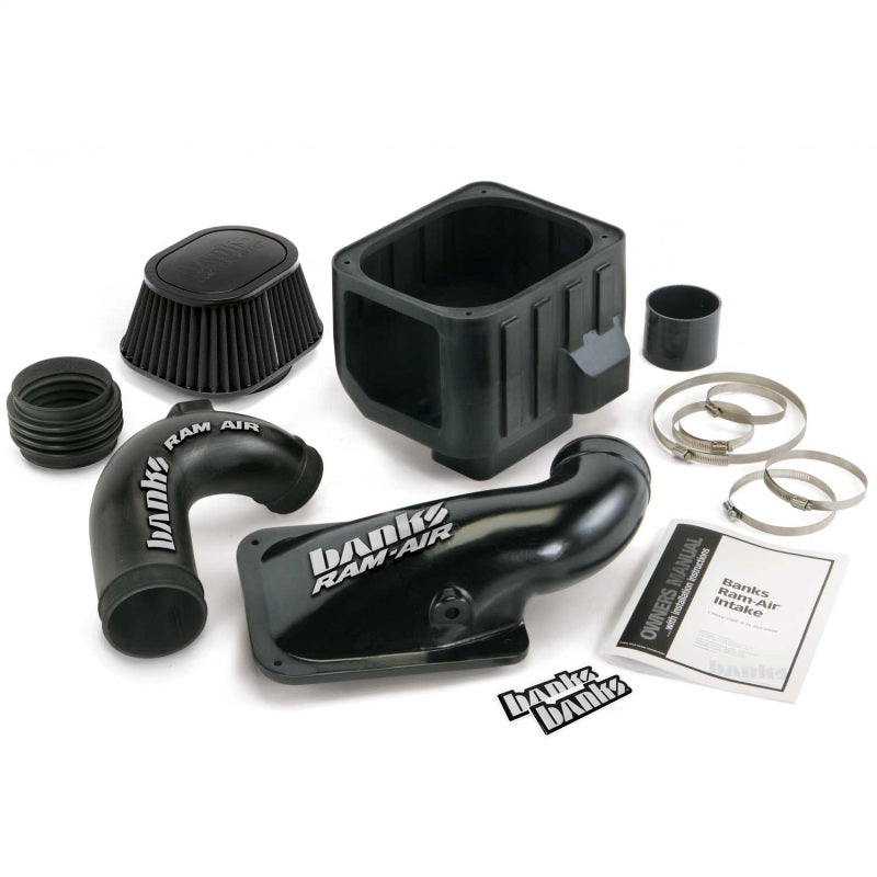GBE Ram-Air Intake Systems - Banks Power 04-05 Chevy 6.6L LLY Ram-Air Intake System - Dry Filter