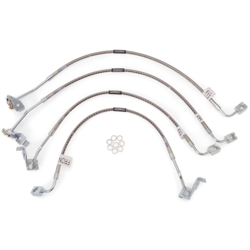 RUS Brake Line Kits - Russell Performance 07-08 Jeep Wrangler JK with 6in Lift Brake Line Kit