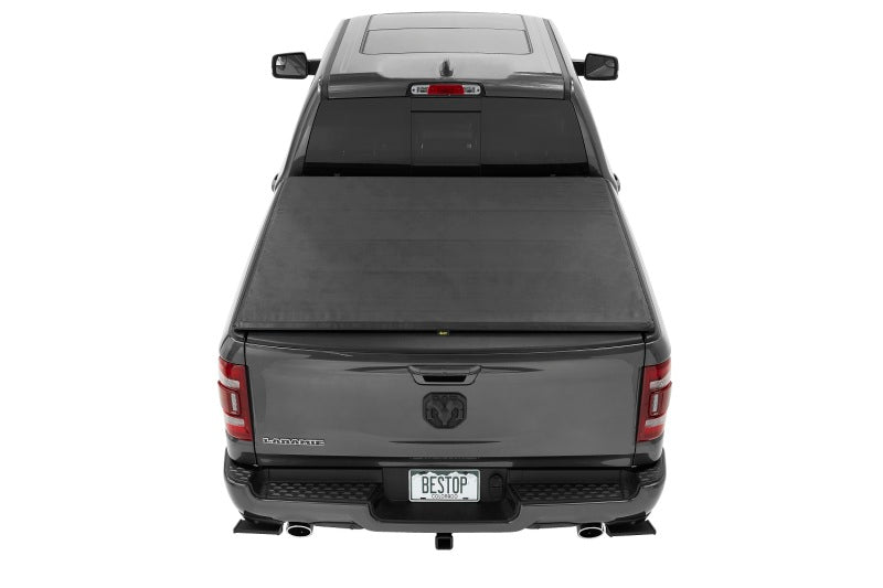 BES EZ-Roll Tonneau Covers - Bestop 19-26 Dodge Ram 1500 For 57 Ft Bed W/O Dodge Rambox {Exc Classic} EZ-Roll Soft Tonneau