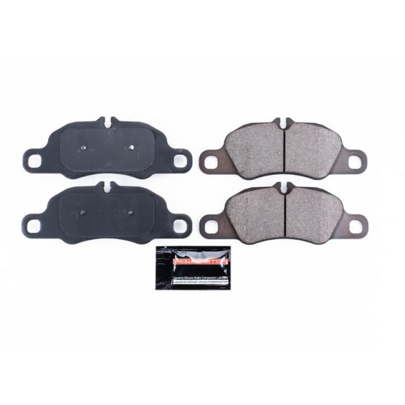 PSB Z23 Evolution Brake Pads - Power Stop 17-18 Porsche 718 Boxster Front Z23 Evolution Sport Brake Pads w/Hardware