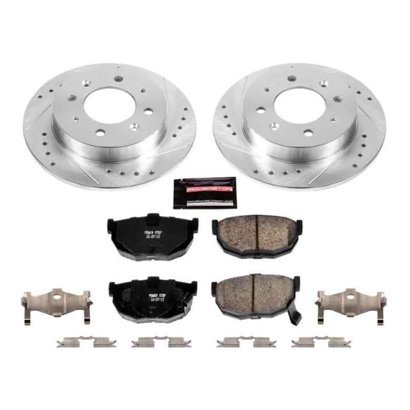 PSB Z23 Evolution Kit - Power Stop 04-09 Kia Spectra Rear Z23 Evolution Sport Brake Kit