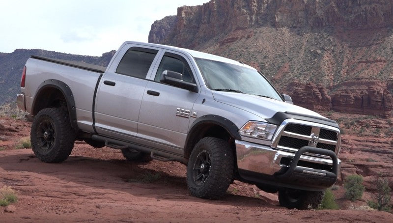 LND Bull Bars - Lund 09-17 Dodge Ram 1500 (Excl. Rebel Models) Bull Bar w/Light & Wiring - Black