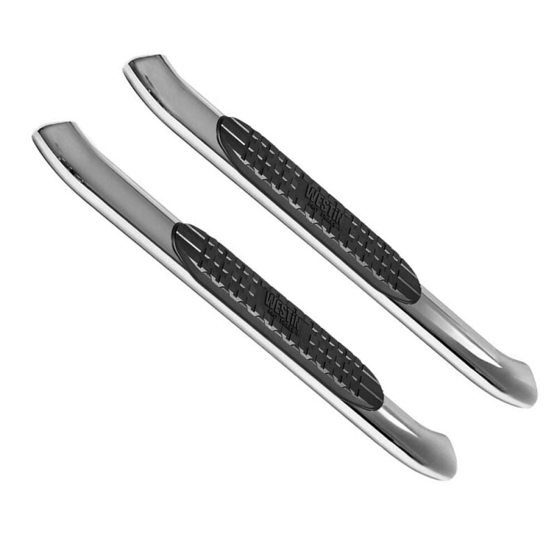 WES Nerf Bars - PRO TRAXX 4 - Westin 19-20 Chevy Silverado 1500 Regular Cab PRO TRAXX 4 Oval Nerf Step Bars - Stainless Steel