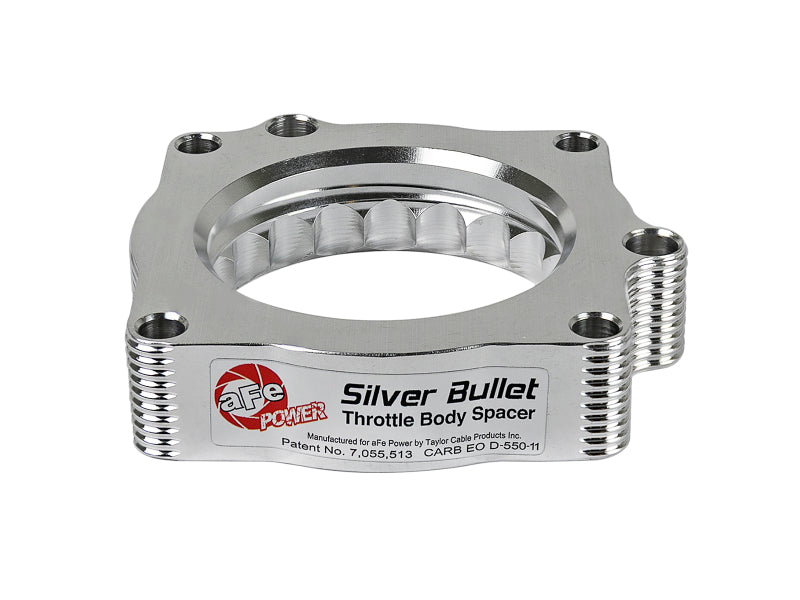 AFE Silver Bullet TBS CARB Approved - aFe Silver Bullet Throttle Body Spacers TBS Dodge Trucks 09 V8-5.7L