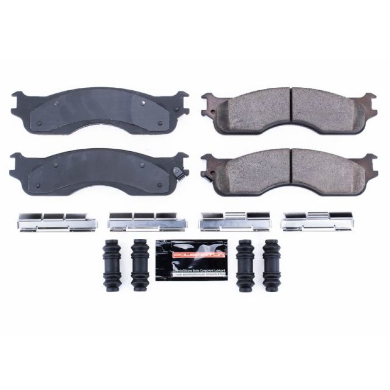 PSB Z23 Evolution Brake Pads - Power Stop 2004 Dodge Ram 1500 Front Z23 Evolution Sport Brake Pads w/Hardware