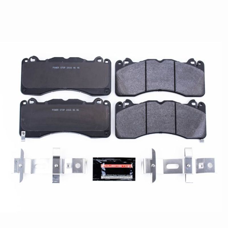 PSB Track Day Brake Pads - Power Stop 15-19 Ford Mustang Front Track Day Brake Pads