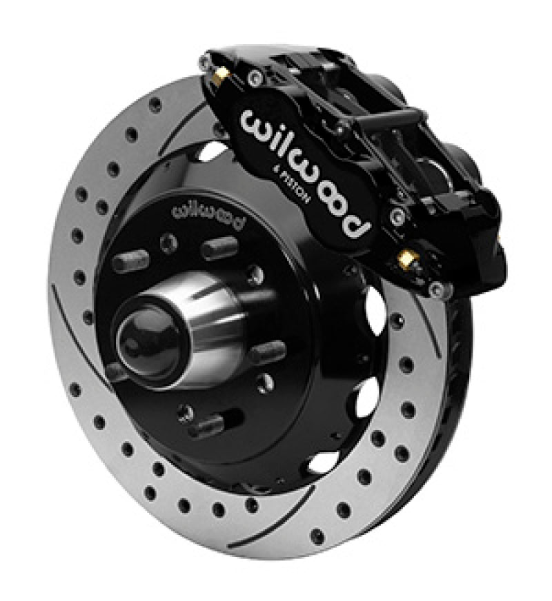 WIL Superlite Brake Kit - Wilwood Forged Narrow Superlite 6R Front Big Brake Kit 13.06in Drilled Rotors 88-98 C1500 - Black