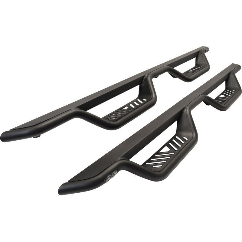 WES Nerf Bars - Outlaw - Westin 99-13 Chevrolet Silverado 1500 (Ext. Cab) Outlaw Drop Nerf Step Bars - Textured Black