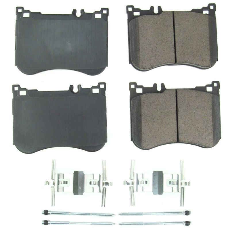 PSB Z17 Evolution Brake Pads - Power Stop 2017 Mercedes-Benz Maybach S550 Front Z17 Evolution Ceramic Brake Pads w/Hardware
