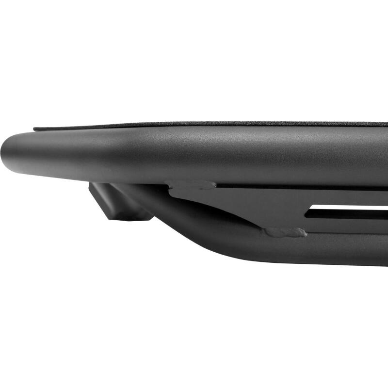 WES Snyper Rock Rail Steps - Westin/Snyper 07-17 Jeep Wrangler Unlimited Triple Tube Rock Rail Steps - Textured Black