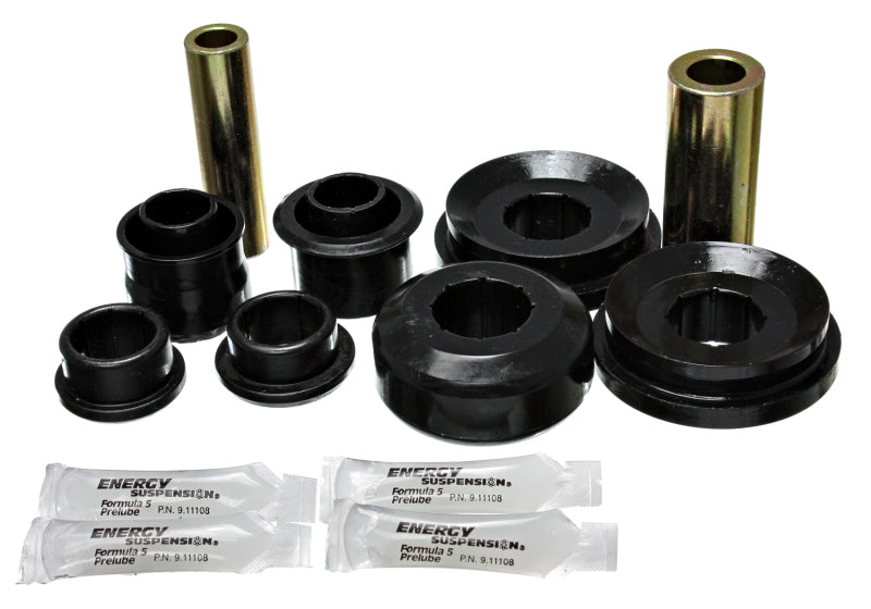 ES Cntrl Arm Bushings - Black - Energy Suspension 11-13 Ford Mustang Black Rear Upper Control Arm Bushings