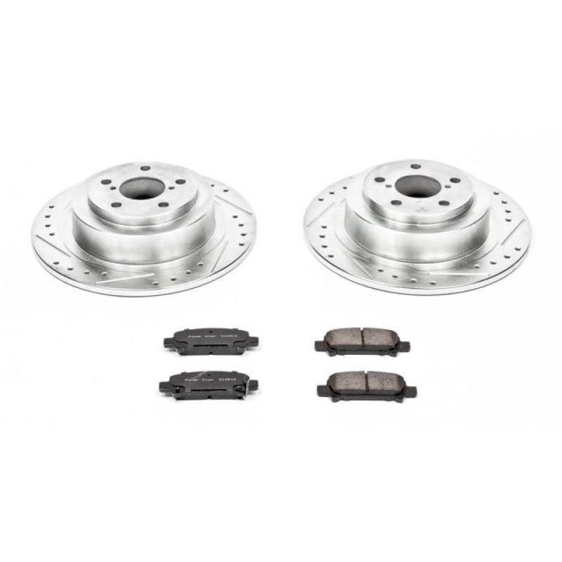 PSB Z23 Evolution Kit - Power Stop 03-06 Subaru Baja Rear Z23 Evolution Sport Brake Kit