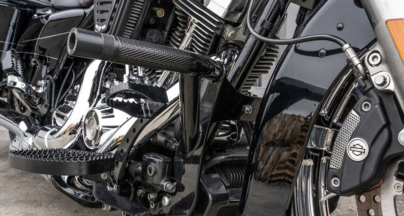 BUR Brawler Kits - Burly Brand 14-Up Touring Brawler Kit Front - Black