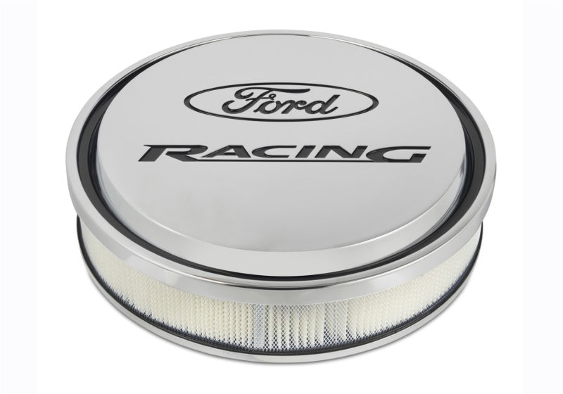 FR Air Cleaners - Ford Racing Chrome Slant Edge Air Cleaner Assembly