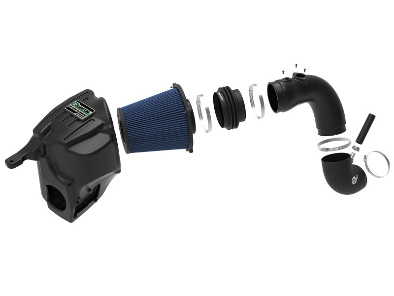 AFE Quantum Intakes - aFe Quantum Pro 5R Cold Air Intake System 13-18 Dodge Cummins L6-6.7L - Oiled
