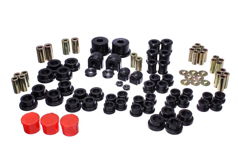 ES Hyper-Flex Sets - Black - Energy Suspension 2016 Mazda Miata (ND) Black Hyper-flex Master Bushing Set