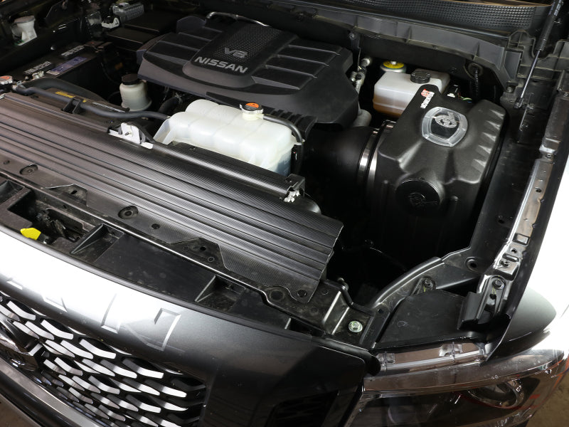 AFE Momentum HD Cold Air Intakes - aFe Momentum HD Pro 10R Cold Air Intake System 17-19 Nissan Titan XD V8-5.6L